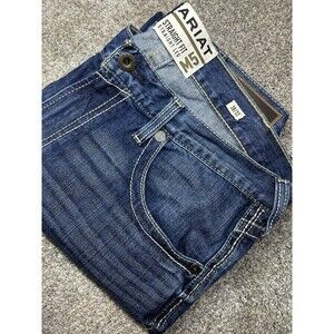Ariat M5 Straight Fit Jeans Men’s 38x32 Western Denim Medium Wash Pismo Jeans